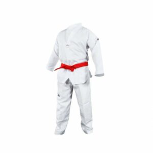 DOBOK ADI-STAR "100% POLIÉSTER" (C/B) TAEKWONDO