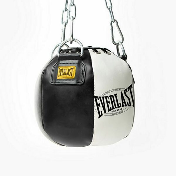 EVERLAST SACO 1910 HEADHUNTER BAG FILLED 11 LB BLACK/WHITE BOLA BOXEO