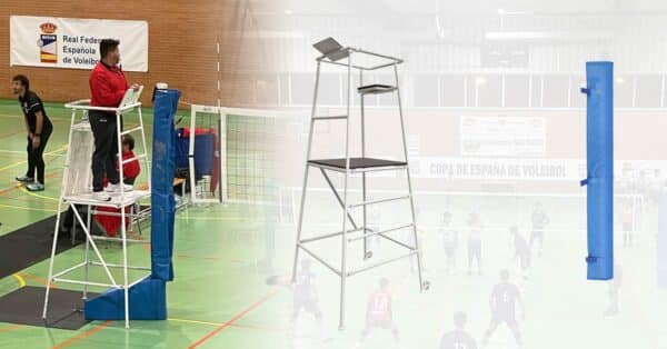 Protecciones para silla competición de voleibol - Imagen 2