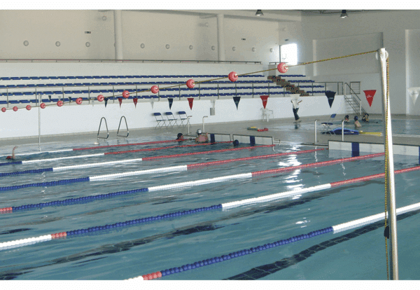 POSTES SALIDAS FALSAS. JUEGO 2 UDS natacion