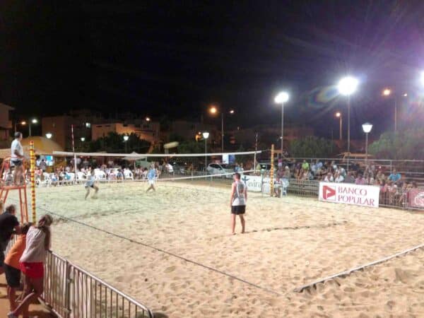 Cinta delimitadora campo voleibol playa 18x9m - Imagen 6