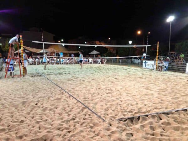 Cinta delimitadora campo voleibol playa 18x9m - Imagen 5