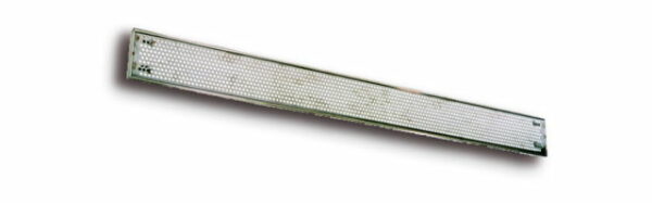 PLACA DE GIRO 200X30 CM INOXIDABLE. MARCO Y PANEL DE ACERO INOX