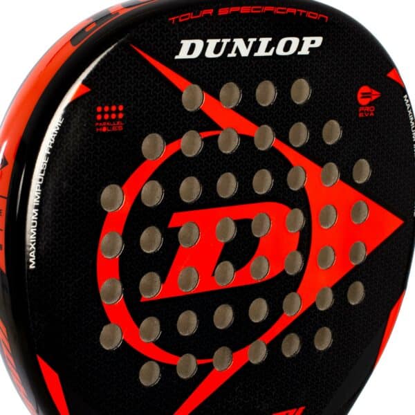 PALA PADEL DUNLOP TSUNAMI RED - Imagen 2