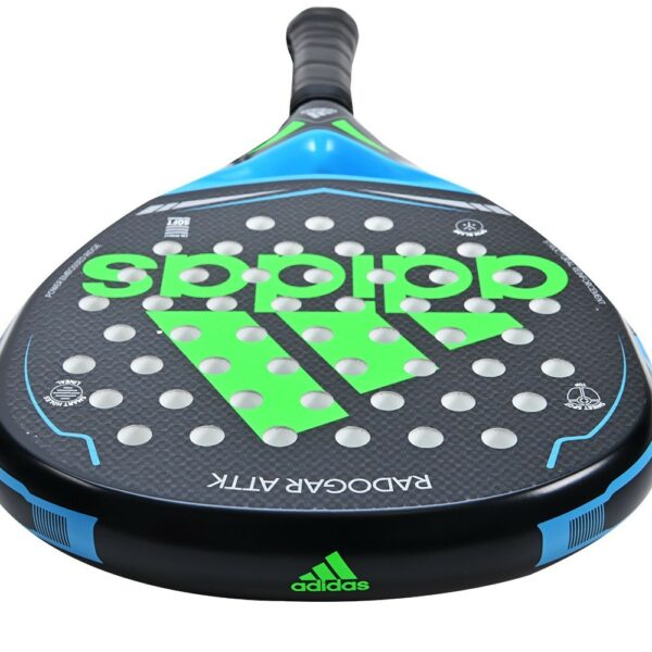 PALA PÁDEL ADIDAS RADOGAR ATTK BLUE - Imagen 4
