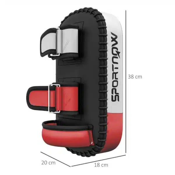 Manopla escudo de Boxeo Paos Muay Thai para Entrenamiento Karate Taekwondo Kickboxing Training en Hogar Gimnasio Negro - Imagen 9