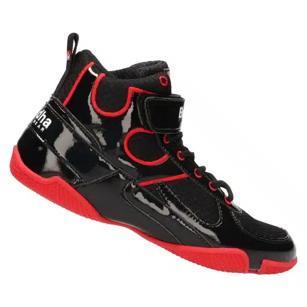ZAPATOS DE BOXEO BUDDHA ONE NEGROS/GRIS OSCURO-DORADO/NEGRO-PLATEADO/AMARILLO-NEGRO - Imagen 6