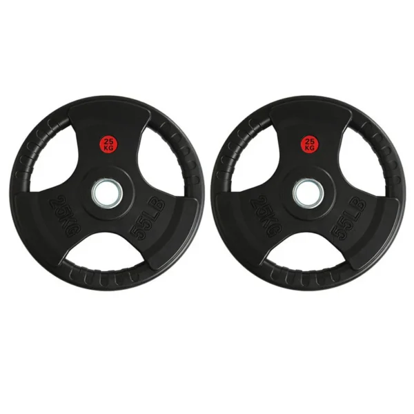 DISCOS TRIPLE AGARRE 50MM PROFESIONALES OLIMPICO DOS UNIDADES - Imagen 6