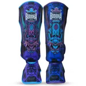 ESPINILLERAS MUAY THAI KICK BOXING LUZBEL PREGUNTAR STOCK