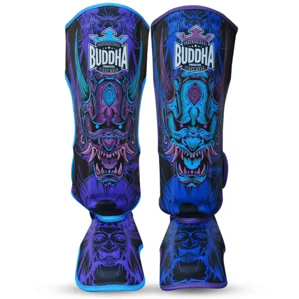 ESPINILLERAS MUAY THAI KICK BOXING LUZBEL PREGUNTAR STOCK