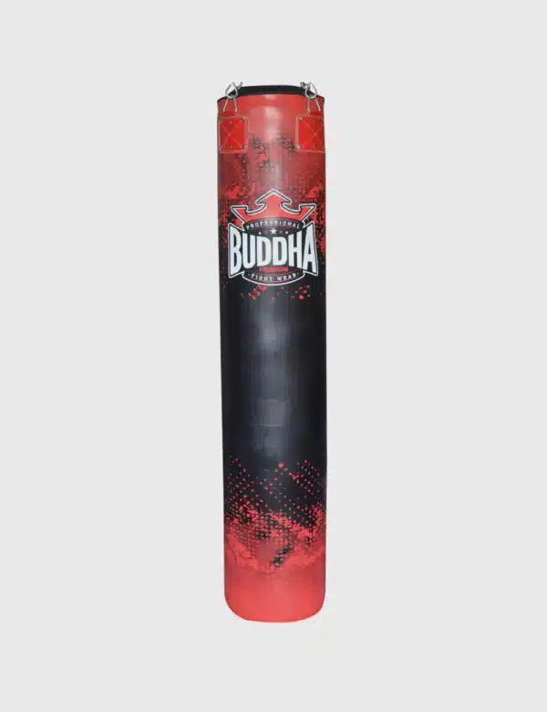 SACO BUDDHA TOP PREMIUM NEGRO MATE/DORADO/NEGRO ROJO/BLANCO ROJO (VACÍO) 1,80M BOXEO - Imagen 5