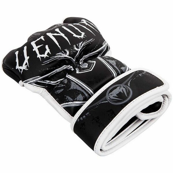 Venum Gladiator MMA Gloves Negro-Blanco GUANTILLA - Imagen 2