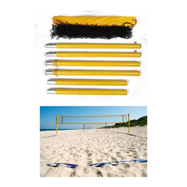 SET POSTES Y RED VOLEY PLAYA SOFTEE PREGUNTAR STOCK