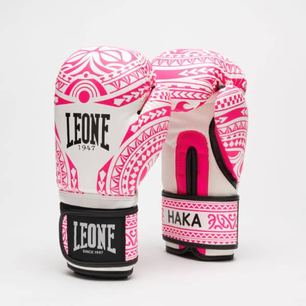 GN329 Guantes de Boxeo Leone 1947 “Haka” Color blanco para mujer - Imagen 6