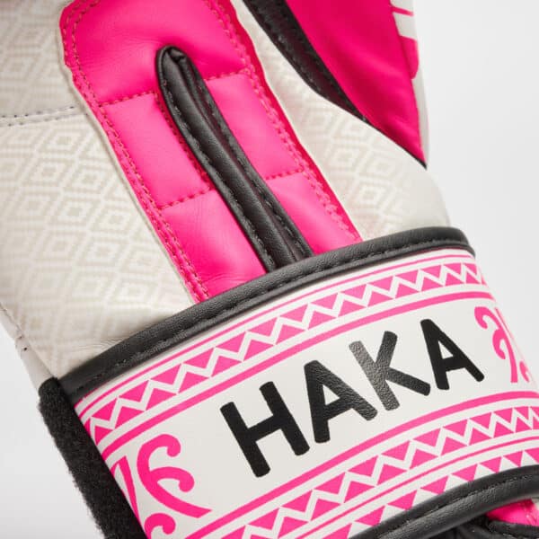 GN329 Guantes de Boxeo Leone 1947 “Haka” Color blanco para mujer - Imagen 9