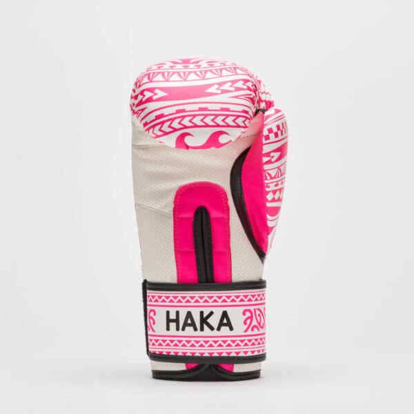 GN329 Guantes de Boxeo Leone 1947 “Haka” Color blanco para mujer - Imagen 3