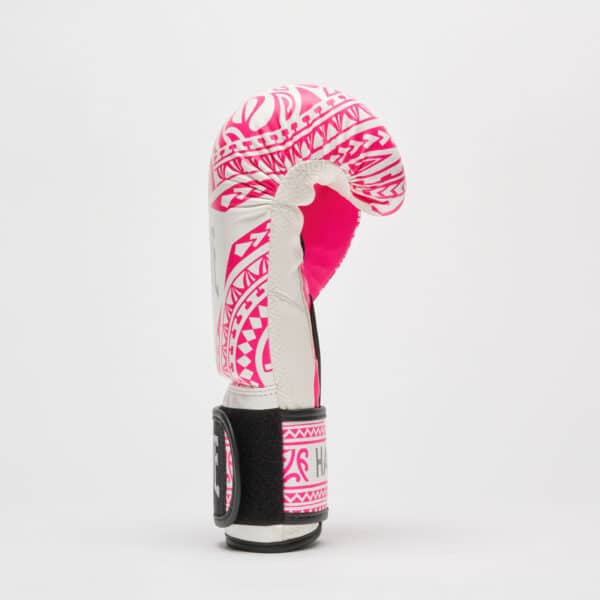 GN329 Guantes de Boxeo Leone 1947 “Haka” Color blanco para mujer - Imagen 2