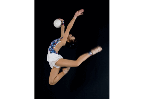 PELOTA GIMNASIA RITMICA ENTRENO INFANTIL. PESO 310 G. Ø160-170 MM (AM55) - Imagen 2