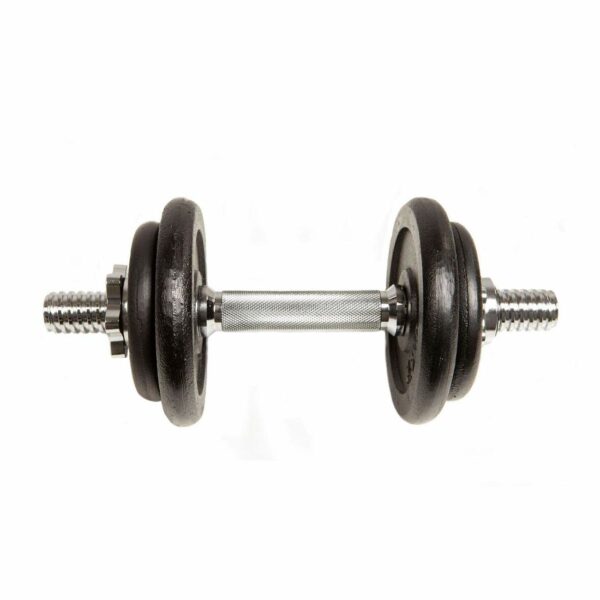 Set Mancuernas Pesas Cross Training Halterofilia 20 kg Home - Negro - Imagen 3