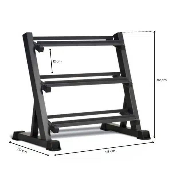 SET MANCUERNERO + MANCUERNAS HEXAGONALES 2,5KG A 22,5KG 8/ 9 PARES PREGUNTAR STOCK - Imagen 19