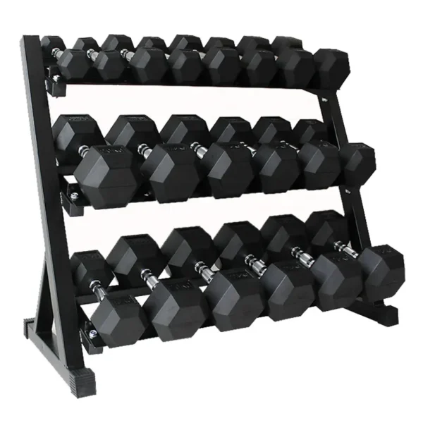 SET MANCUERNERO + MANCUERNAS HEXAGONALES 2,5KG A 22,5KG 8/ 9 PARES PREGUNTAR STOCK - Imagen 20