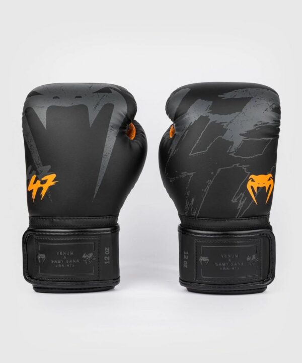 Venum S47 Boxing Gloves Negro-Naranja