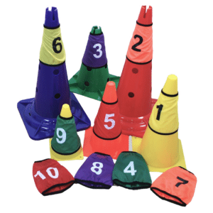 FUNDA NUMERADA PARA CONOS. SET 10 UDS.