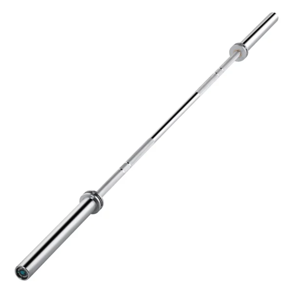 BARRA OLÍMPICA PROFESIONAL 2.2M * 50MM 8 RODAMIENTOS 454KG agarre 28mm - Imagen 2