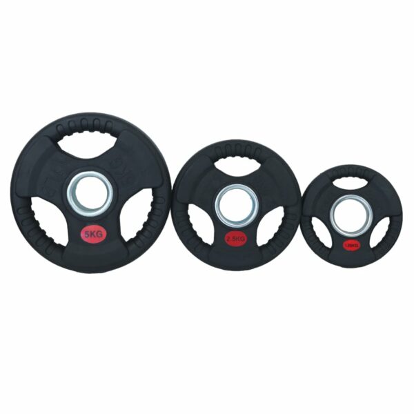 Kit de mancuernas olímpicas con discos hasta 41kg - Imagen 3
