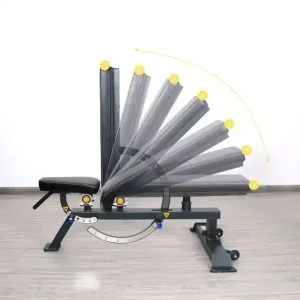 BANCO AJUSTABLE MUSCULACIÓN PROFESIONAL - Imagen 9