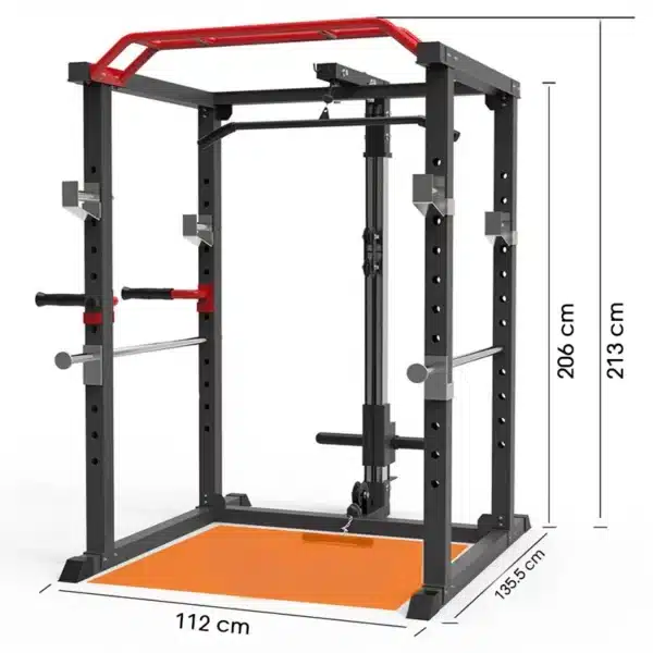 JAULA DE SENTADILLAS I POWER SQUAT RACK - Imagen 5