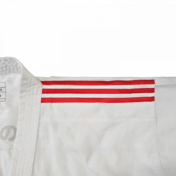 KARATEGI ADIDAS KUMITE FIGHTER DNA WKF (B/ROJAS) - Imagen 6