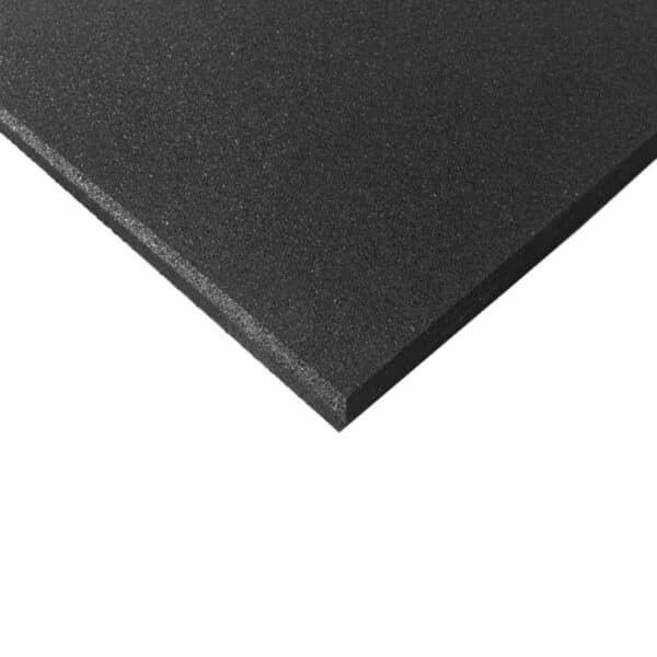 Suelo de caucho de gimnasio en loseta (100x100cm) NEGRO 10/15/20/25/40MM - Imagen 2