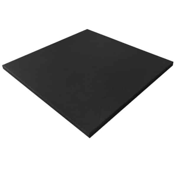 Suelo de caucho de gimnasio en loseta (100x100cm) NEGRO 10/15/20/25/40MM - Imagen 4