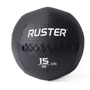 Balón Medicinal Ruster Wall Ball Negro HASTA 15 KG
