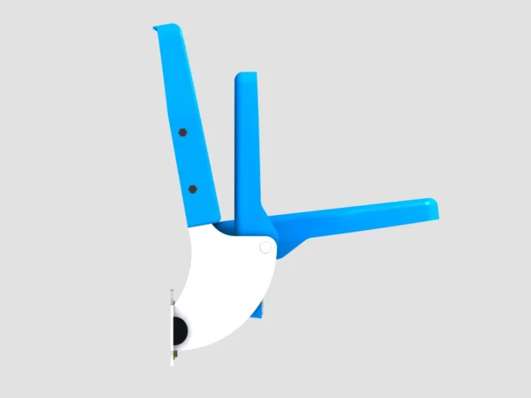 ASIENTO PLEGABLE DE GRADA-CON RESPALDO FIJO Y ASIENTO ABATIBLE AUTOMATICAMENTE - Imagen 3