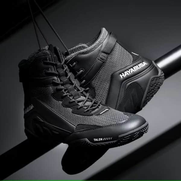 Hayabusa Talon Boxing Shoes Negro BOTAS - Imagen 2