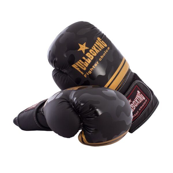 PAR DE GUANTES BOXEO FULLBOXING CAMO 8/10/12 ONZAS - Imagen 3