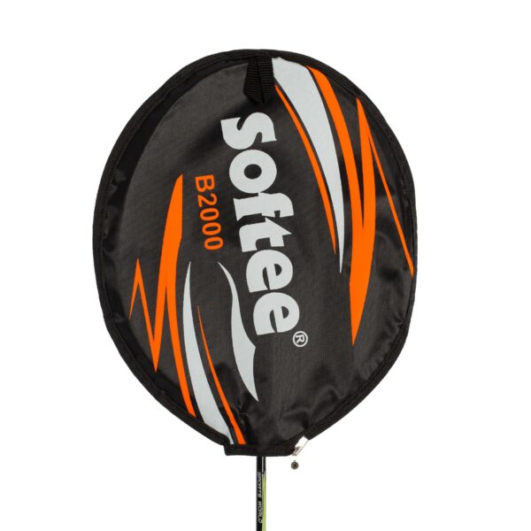 RAQUETA BADMINTON SOFTEE B2000 NARANJA - Imagen 6