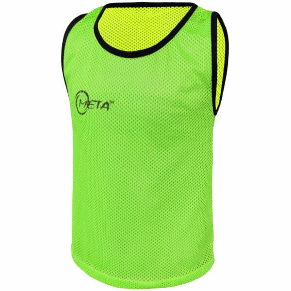 Peto Reversible verde/amarillo futbol