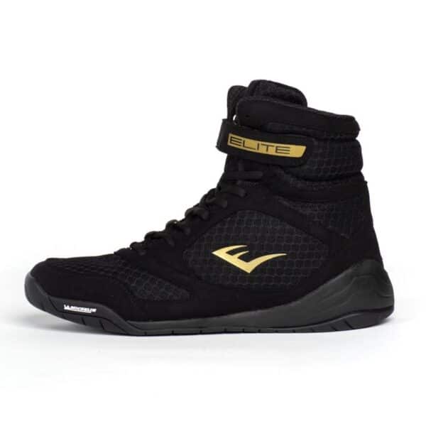 Everlast Elite 2 Boxing Shoes Negro-Oro - Imagen 7