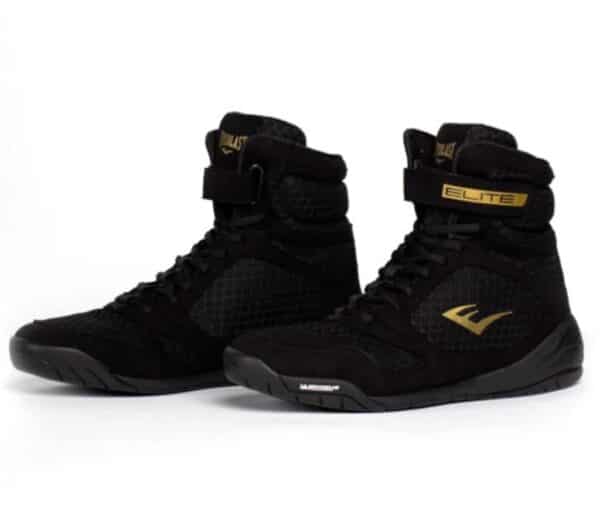 Everlast Elite 2 Boxing Shoes Negro-Oro