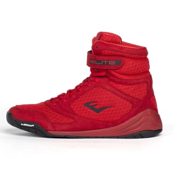 Everlast Elite 2 Boxing Shoes Rojo-Negro - Imagen 7