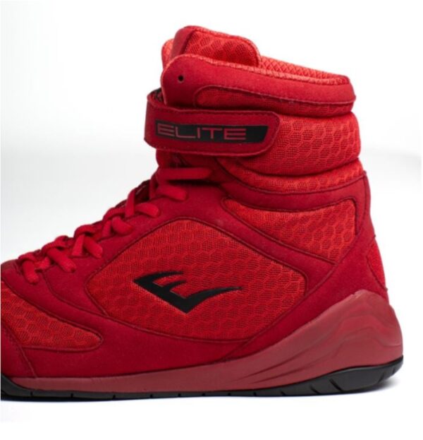 Everlast Elite 2 Boxing Shoes Rojo-Negro - Imagen 6