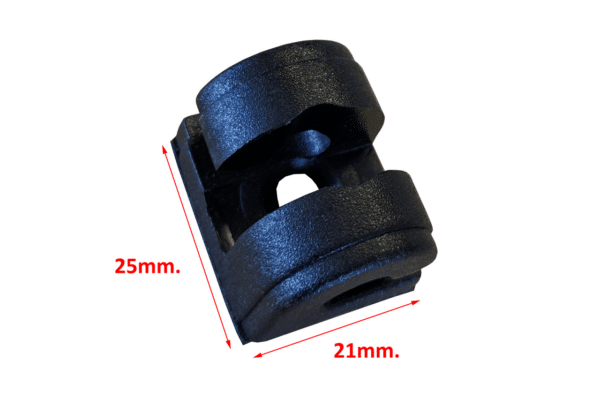 Gancho de Red Sencillo para atornillar - Bolsa 50 uds. para Porterías Metálicas, madera - Imagen 3