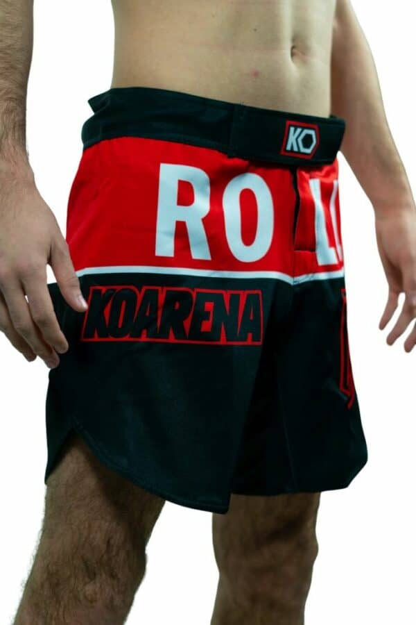 KOARENA Big Roll Negro-Rojo