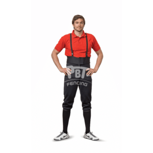 Pantalon de esgrima 350N CE Negro Hombre PBT ESGRIMA
