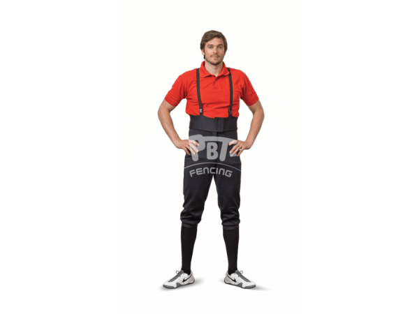 Pantalon de esgrima 350N CE Negro Hombre PBT ESGRIMA
