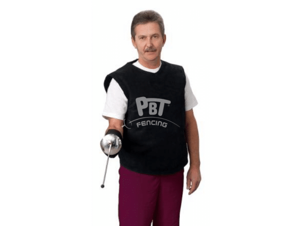 Chaqueta de maestro de cuero sin mangas «PROFI» PBT ESGRIMA