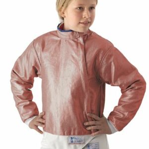 Chaqueta eléctrica sable niño Inox Rojo ESGRIMA